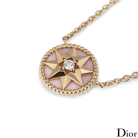 dior diamond necklace price